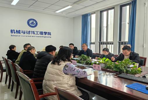天水师范大学机电与汽车工程学院一行来  机械与材料工程学院调研交流